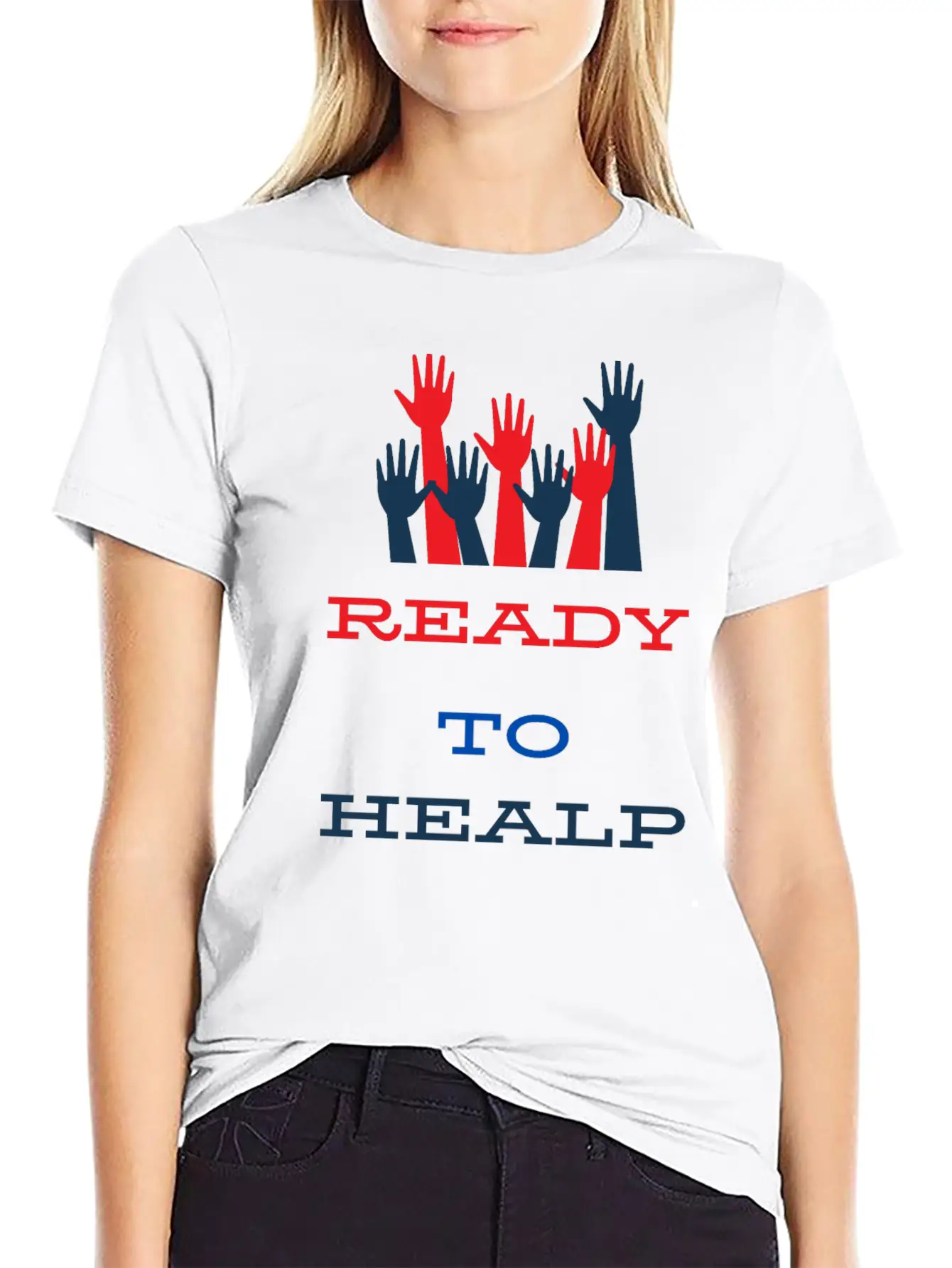 Ready To Healp Essential Unisex Summer Tee – Soft Cotton Casual Fit
