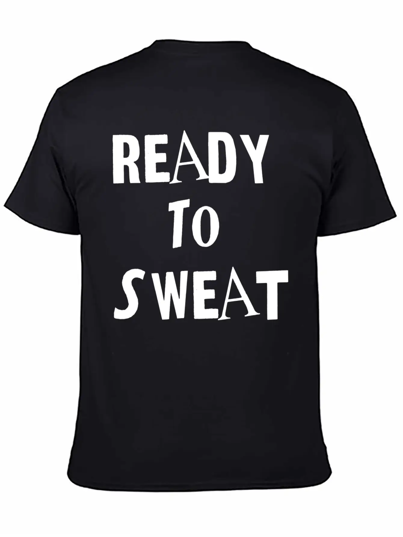 Ready To Sweat Sports Exercise Timeless Short Sleeve Tee – Comfy And Minimalist Design