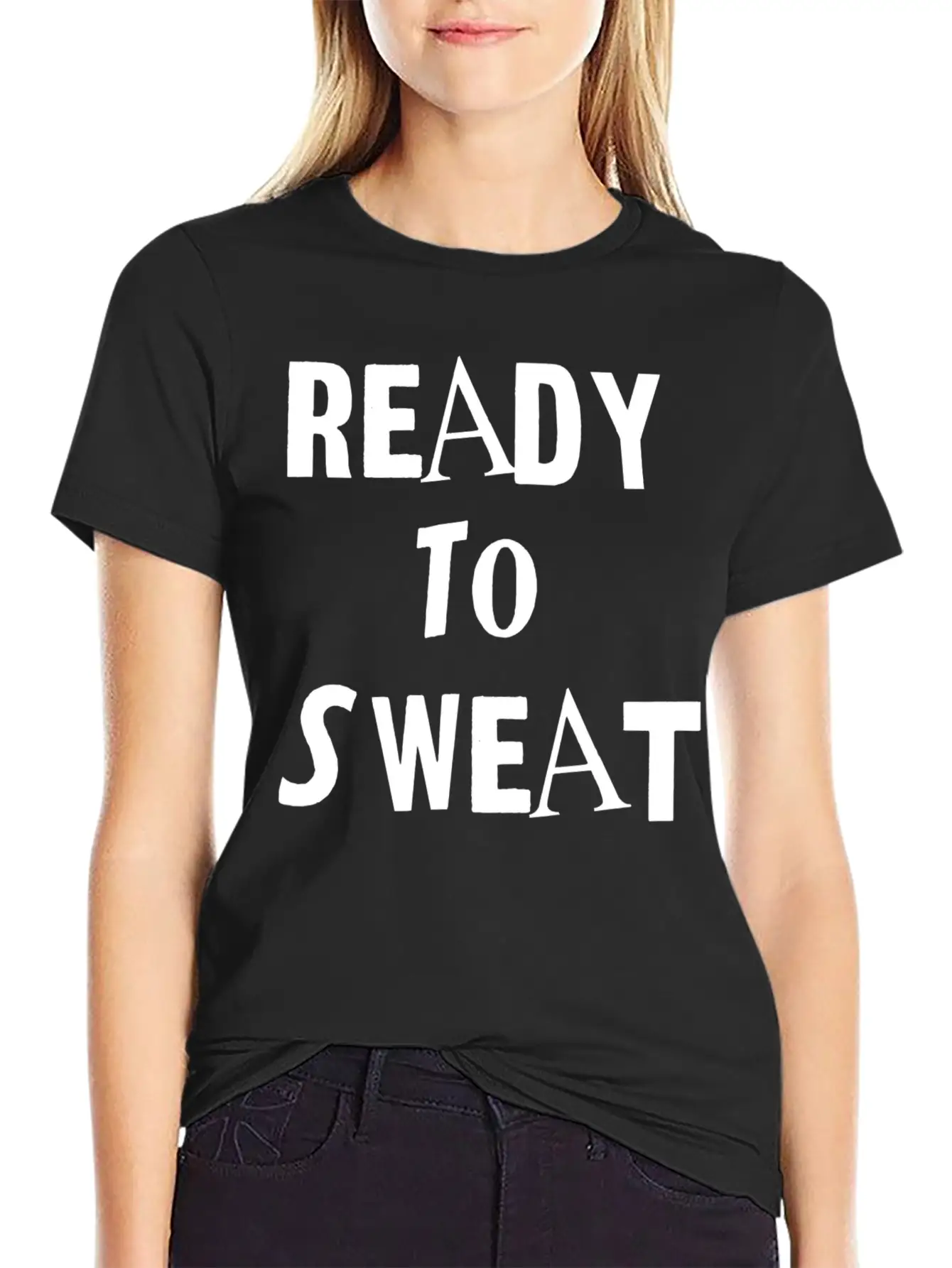 Ready To Sweat Sports Exercise Timeless Short Sleeve Tee – Comfy And Minimalist Design
