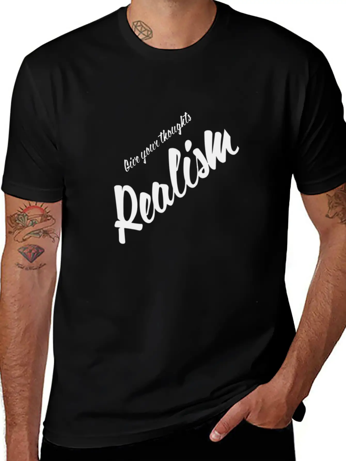 Realism Timeless Short Sleeve Tee – Comfy And Minimalist Design