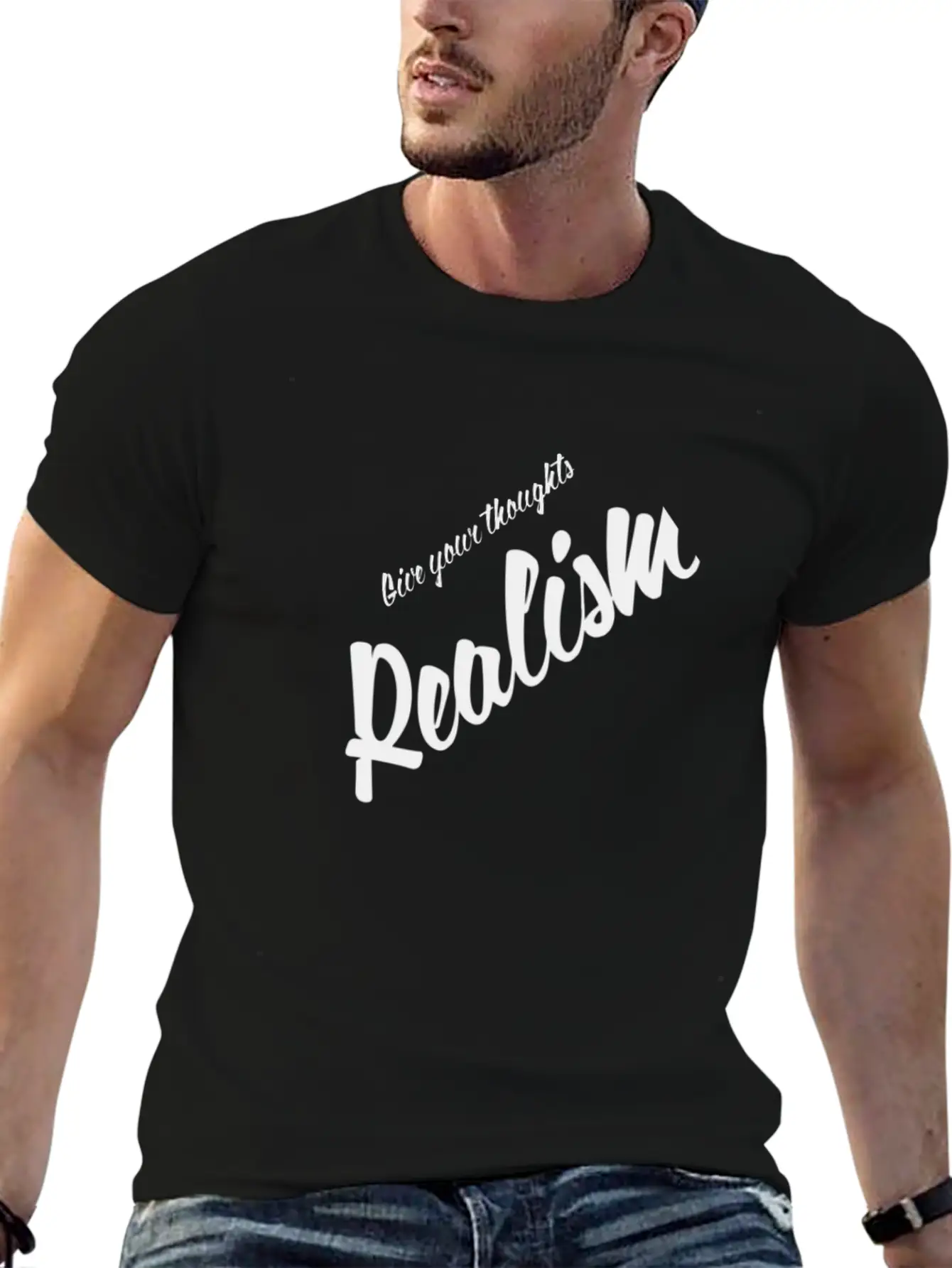 Realism Timeless Short Sleeve Tee – Comfy And Minimalist Design