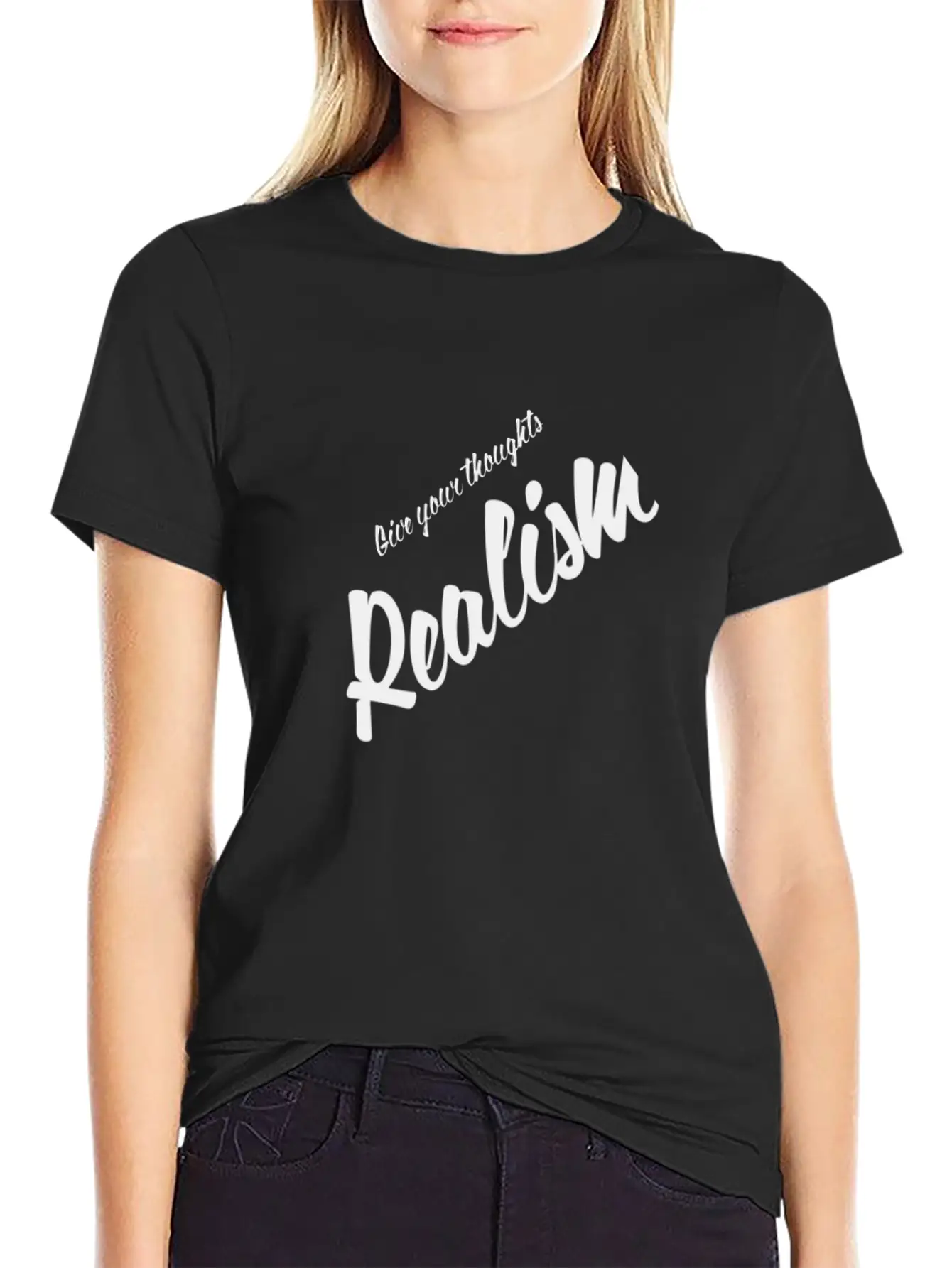 Realism Timeless Short Sleeve Tee – Comfy And Minimalist Design