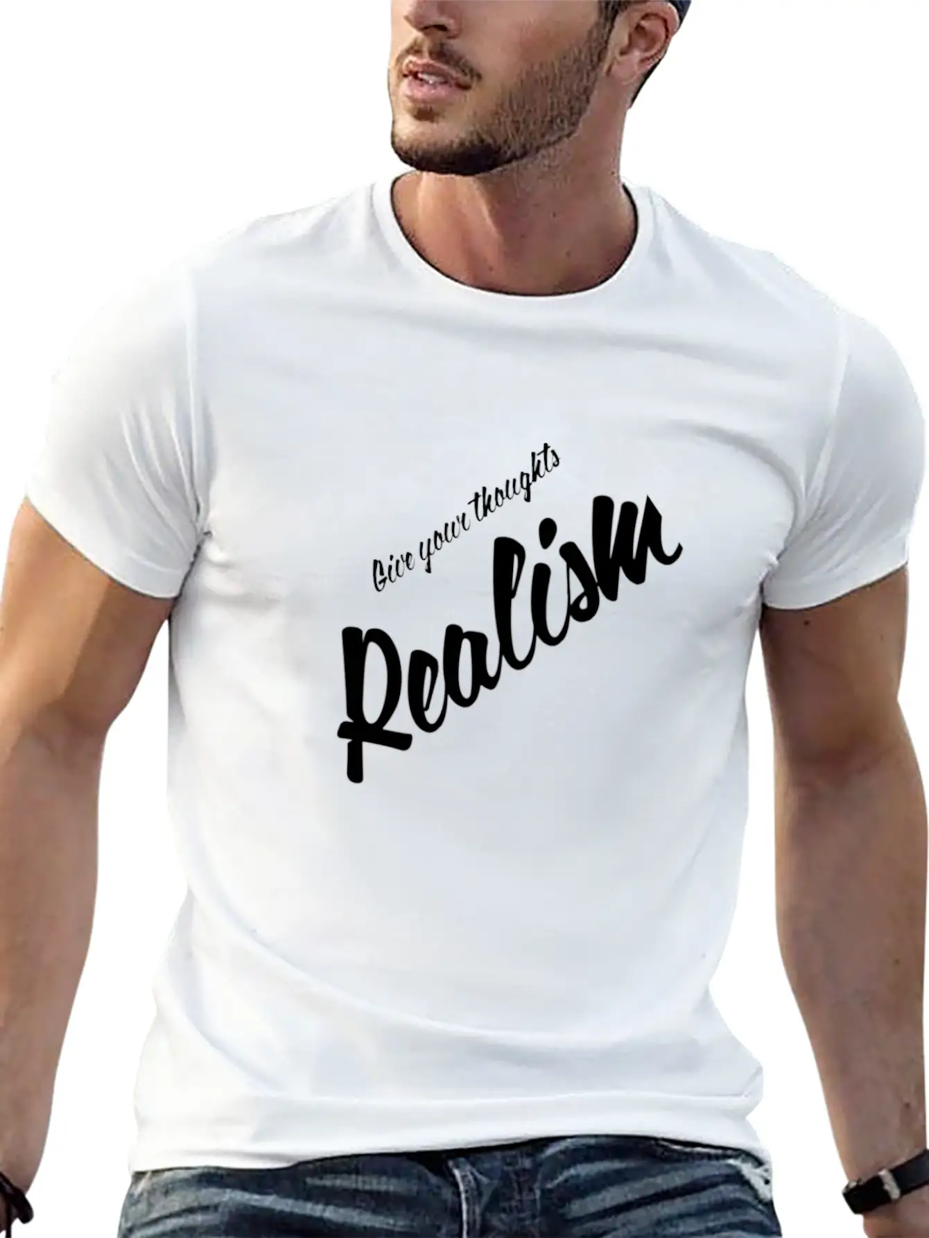 Realism Timeless Short Sleeve Tee – Comfy And Minimalist Design