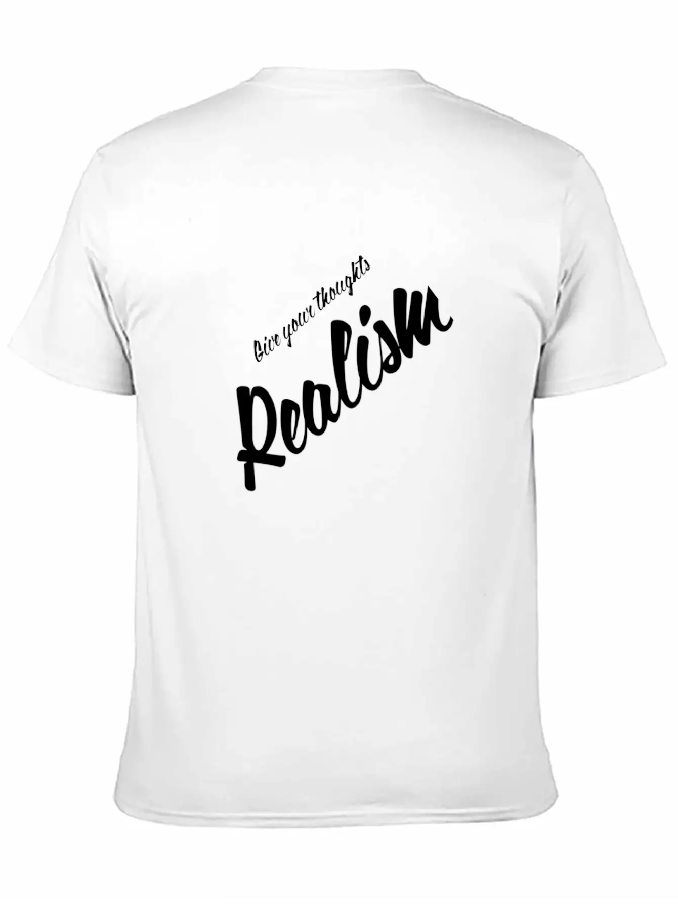 Realism Timeless Short Sleeve Tee – Comfy And Minimalist Design