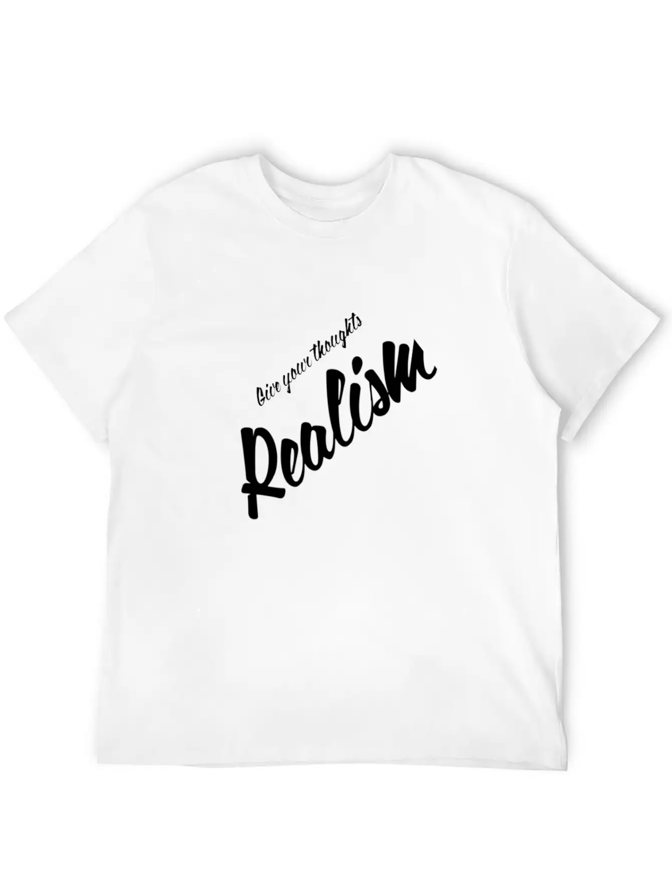 Realism Timeless Short Sleeve Tee – Comfy And Minimalist Design