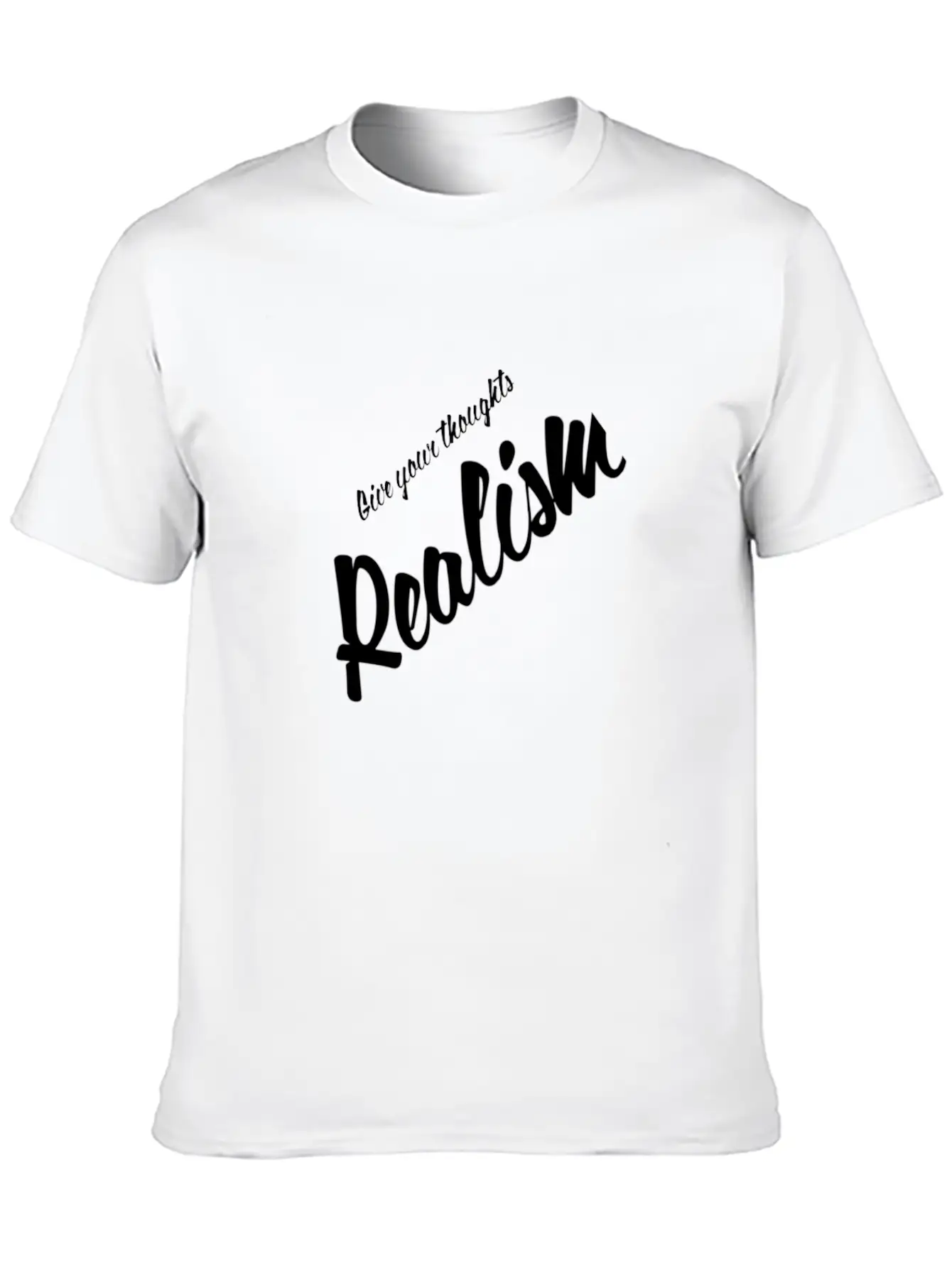 Realism Timeless Short Sleeve Tee – Comfy And Minimalist Design