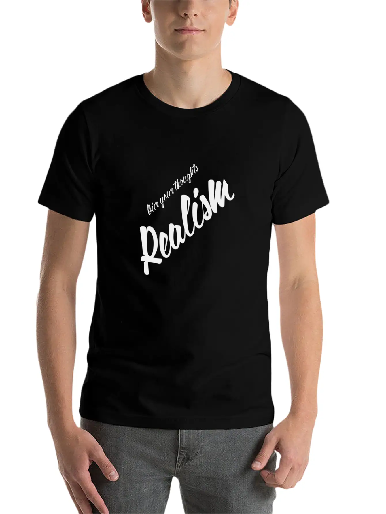 Realism Timeless Short Sleeve Tee – Comfy And Minimalist Design