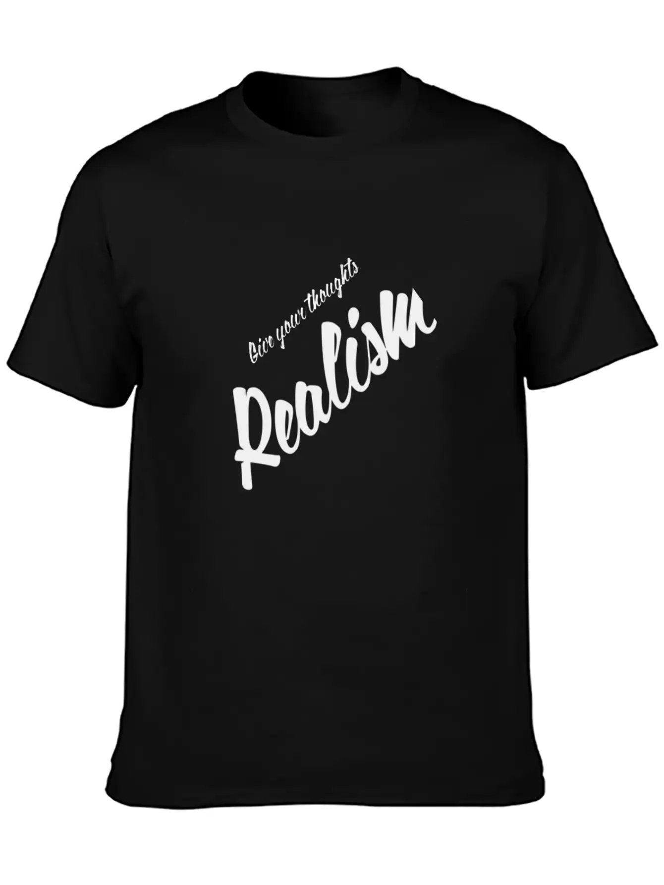 Realism Timeless Short Sleeve Tee – Comfy And Minimalist Design