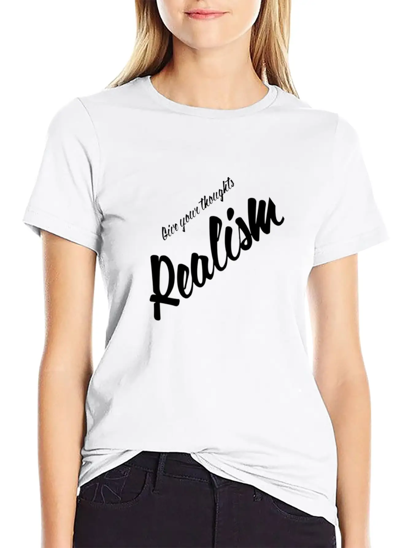 Realism Timeless Short Sleeve Tee – Comfy And Minimalist Design