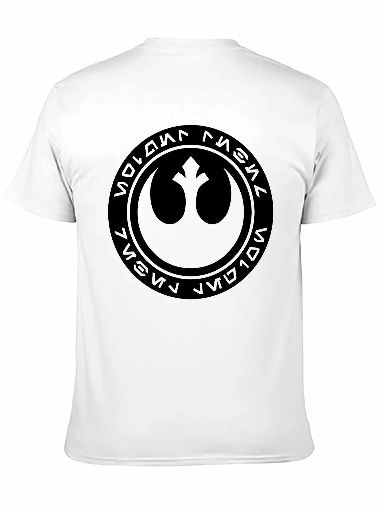 Rebellogo Unisex Short Sleeve Soft Cotton T-Shirt – Casual Everyday Wear