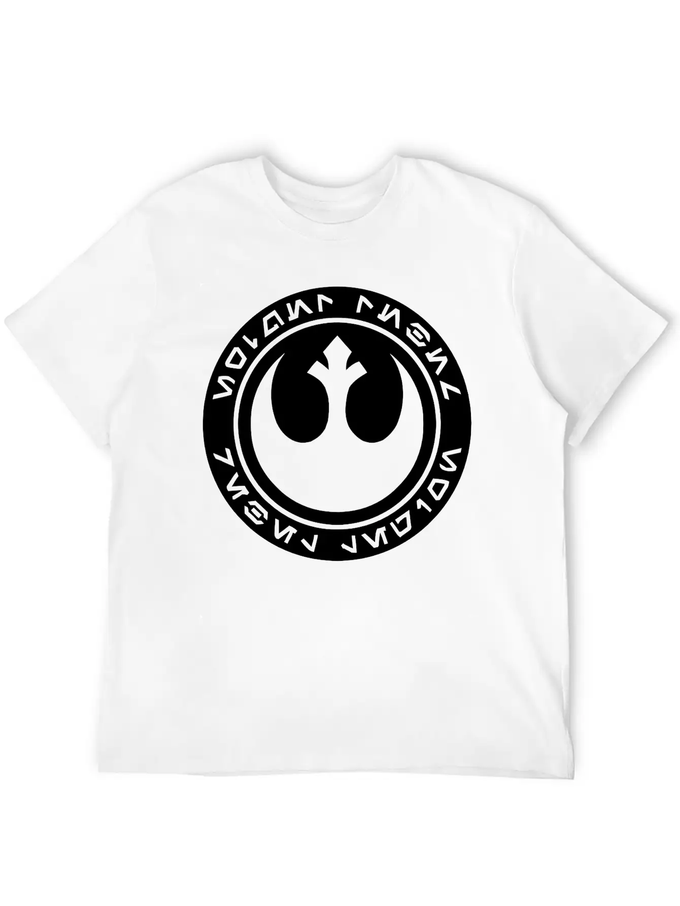 Rebellogo Unisex Short Sleeve Soft Cotton T-Shirt – Casual Everyday Wear