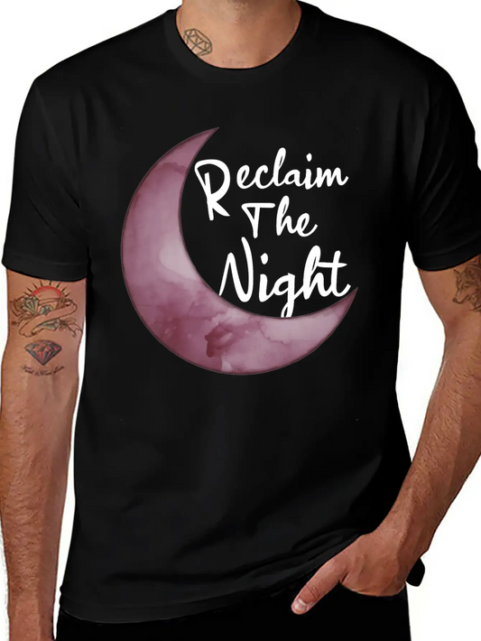 Reclaim The Night Essential Unisex Summer Tee – Soft Cotton Casual Fit