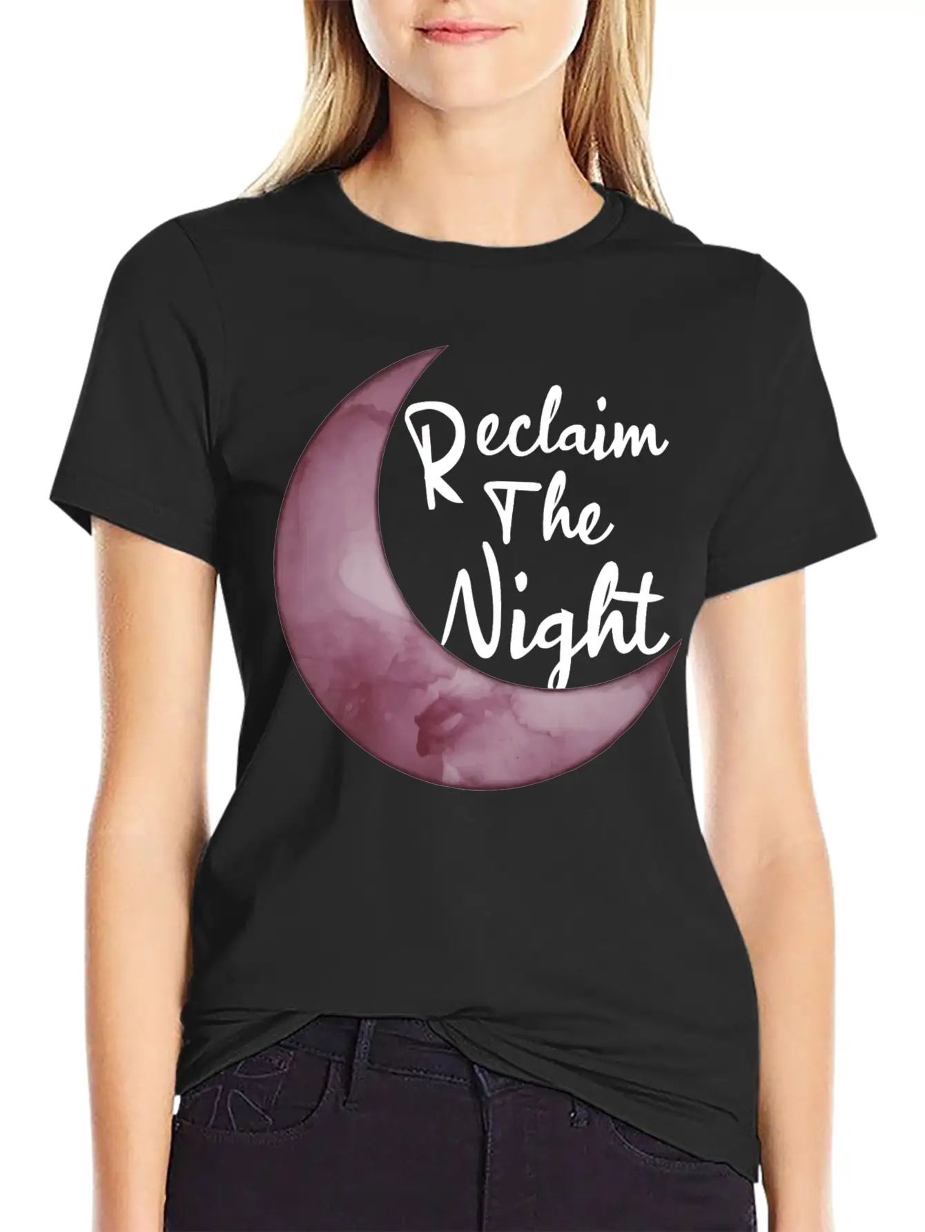 Reclaim The Night Essential Unisex Summer Tee – Soft Cotton Casual Fit