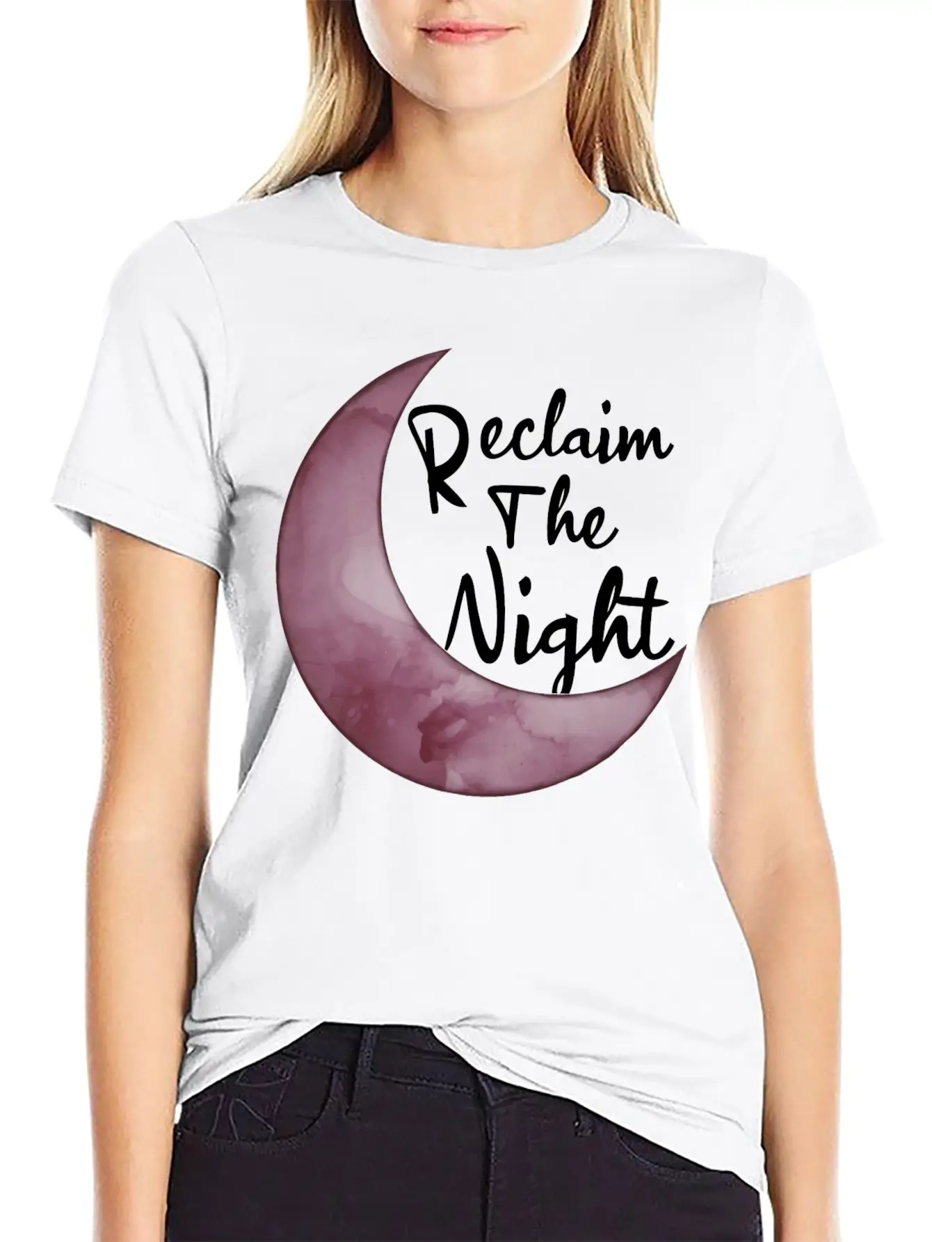 Reclaim The Night Essential Unisex Summer Tee – Soft Cotton Casual Fit