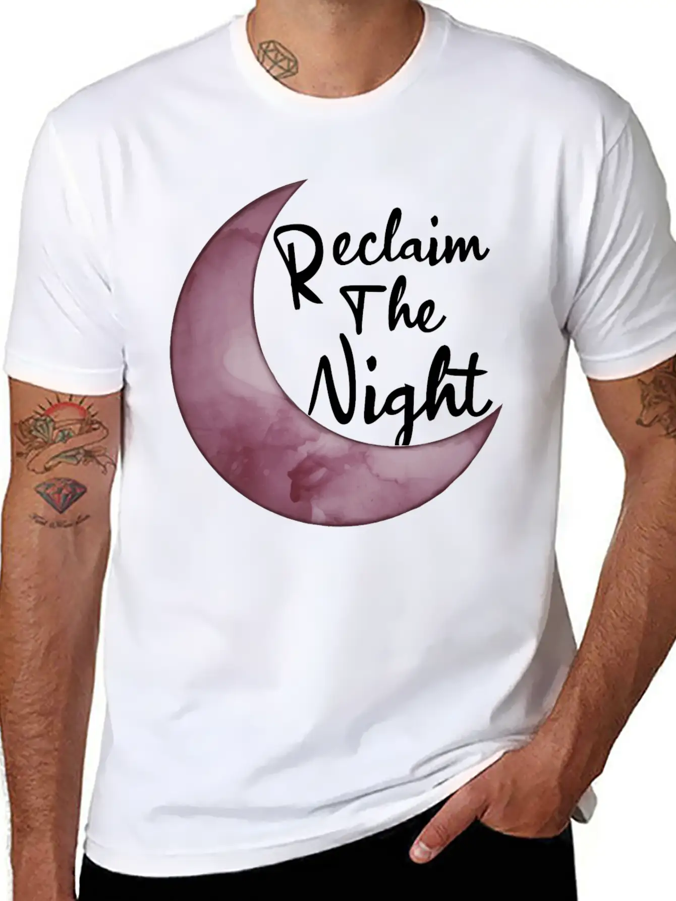 Reclaim The Night Essential Unisex Summer Tee – Soft Cotton Casual Fit