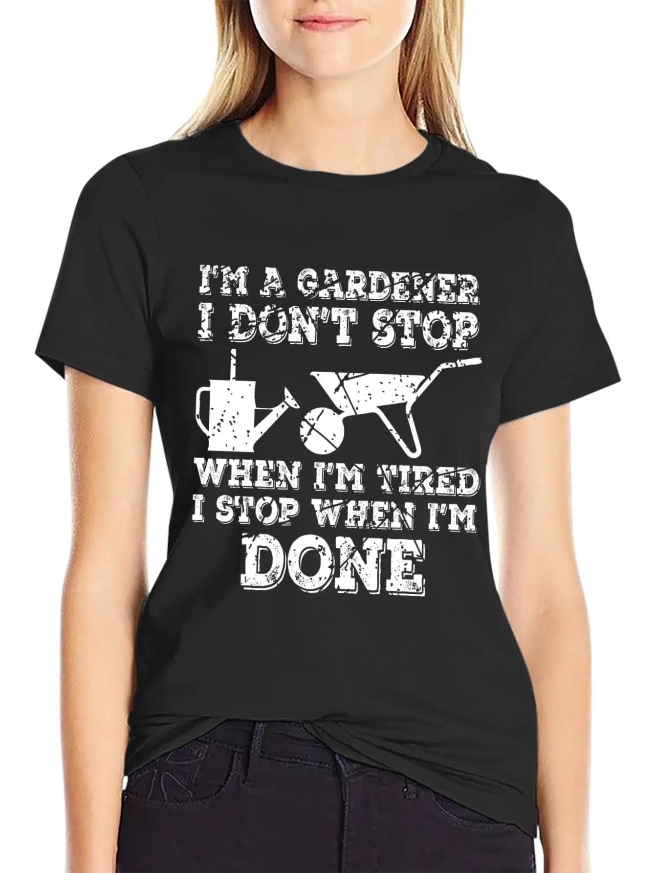 Record Player Comfortable Minimalist Graphic Tee – Summer Style Essential