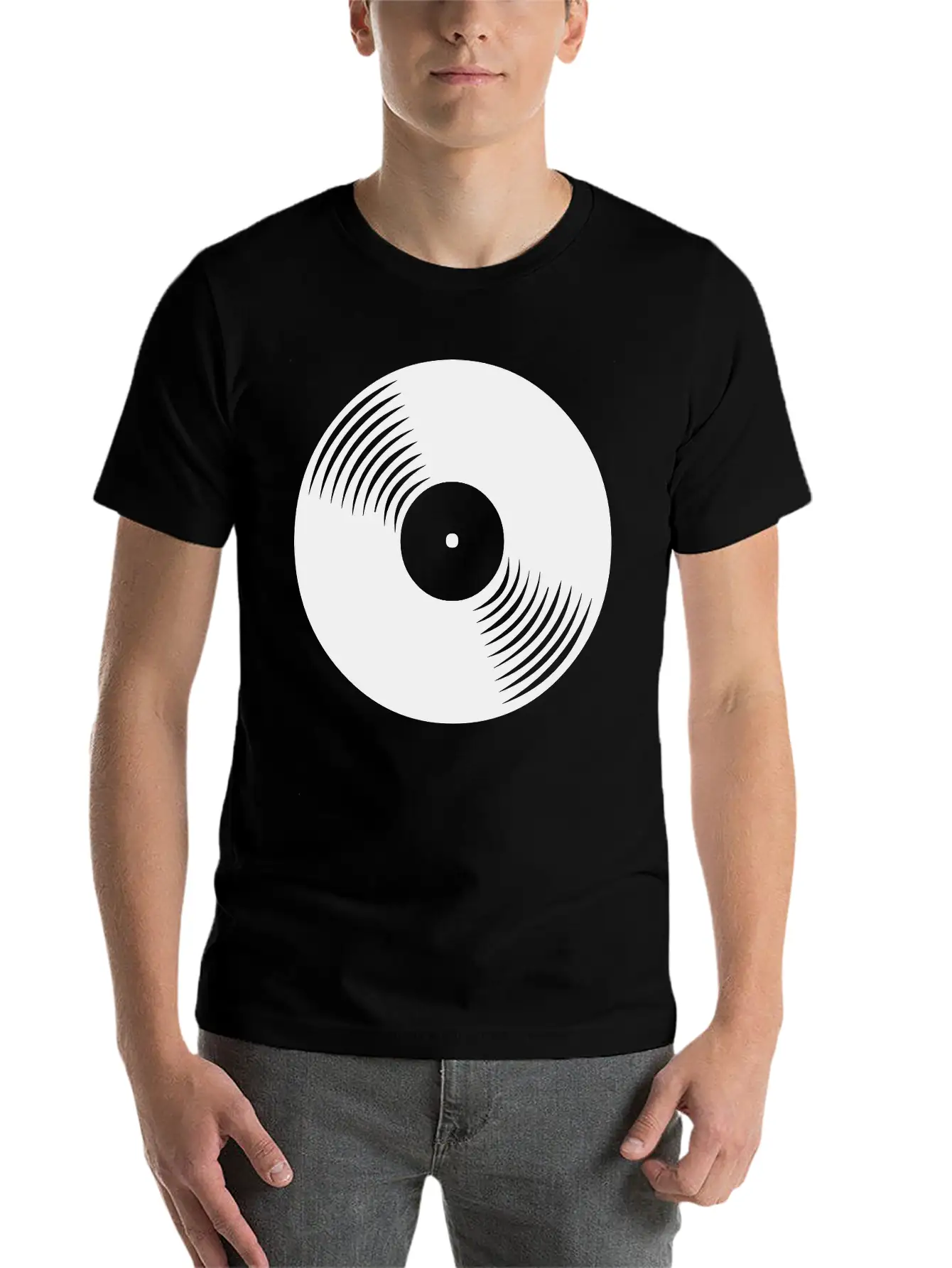 Record Stylish Everyday T-Shirt – Unisex Basic Cotton Tee