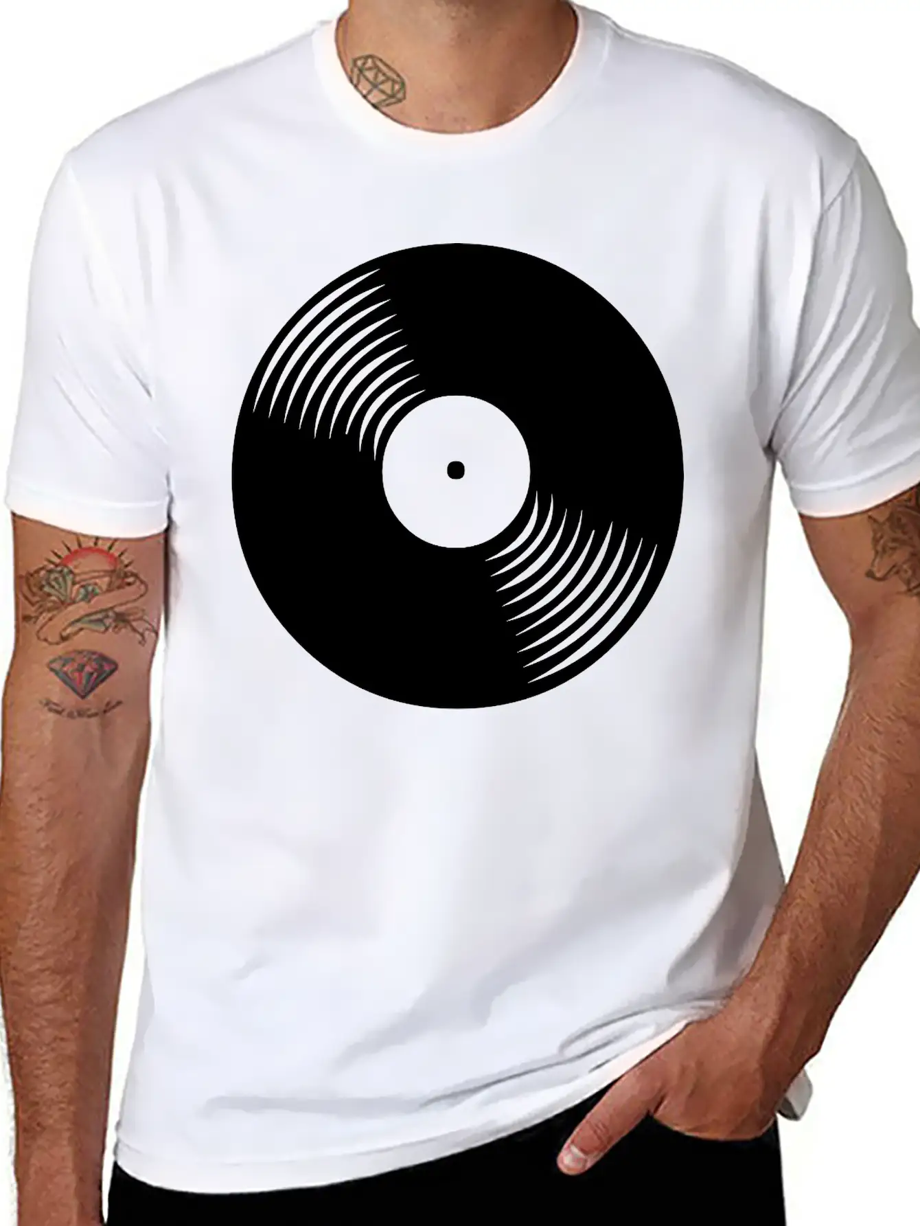 Record Stylish Everyday T-Shirt – Unisex Basic Cotton Tee