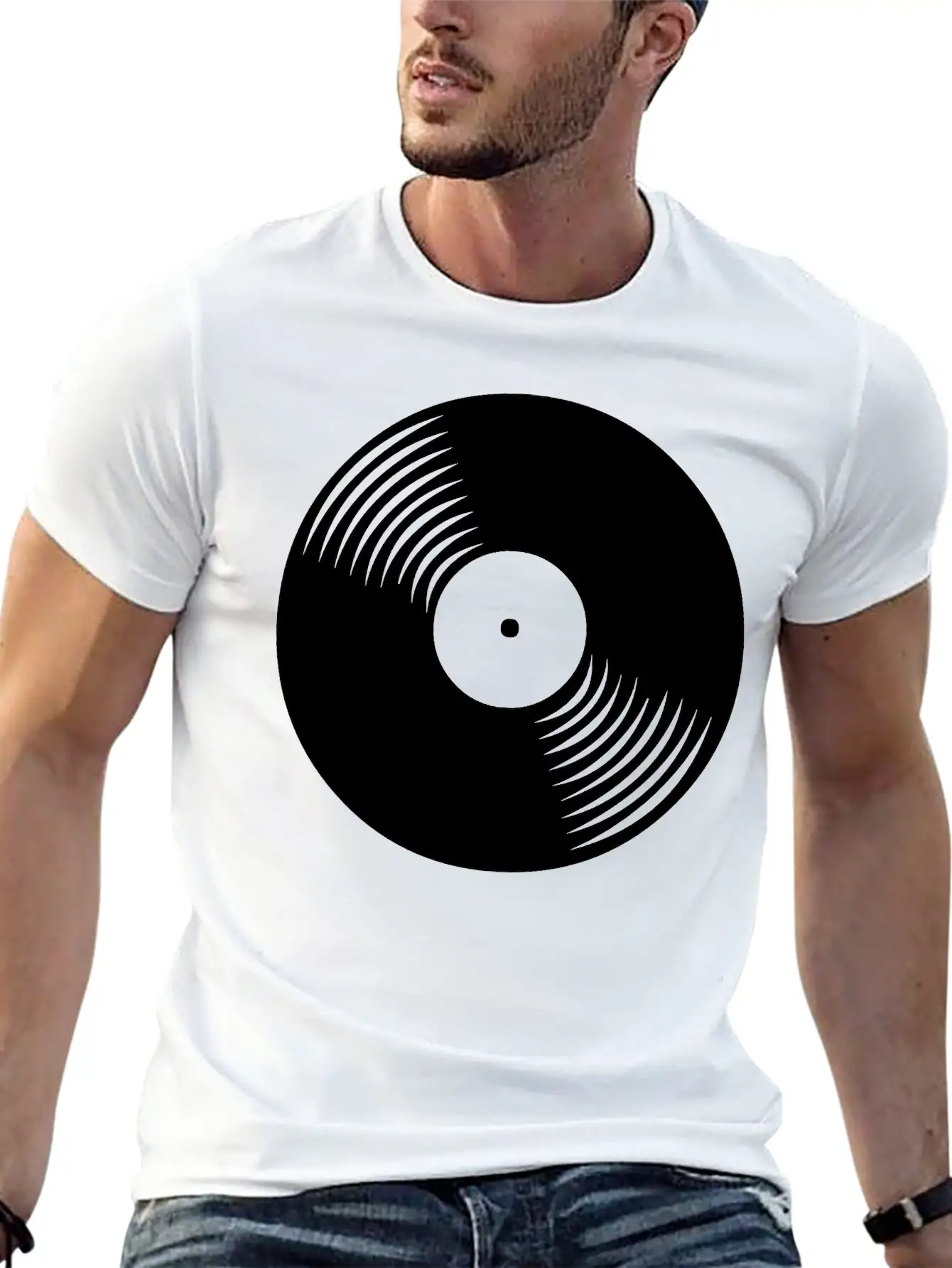 Record Stylish Everyday T-Shirt – Unisex Basic Cotton Tee