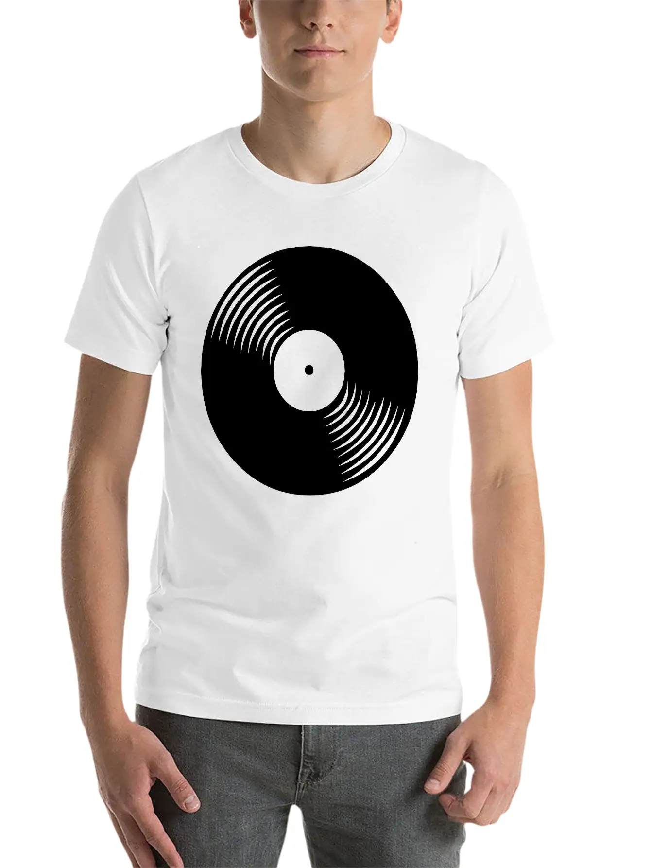 Record Stylish Everyday T-Shirt – Unisex Basic Cotton Tee
