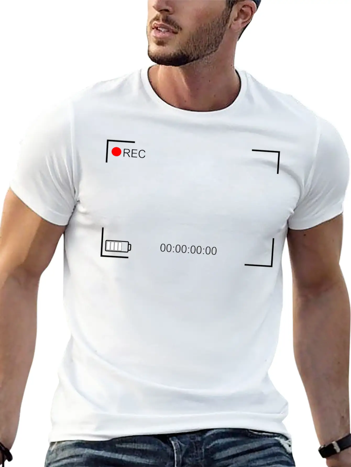 Recording Unisex Casual T-Shirt – Clean Design For Daily Comfort