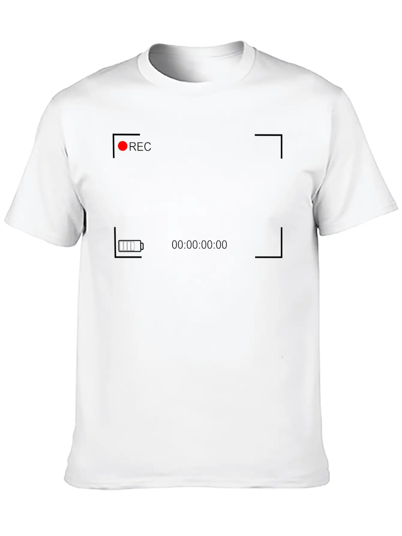 Recording Unisex Casual T-Shirt – Clean Design For Daily Comfort