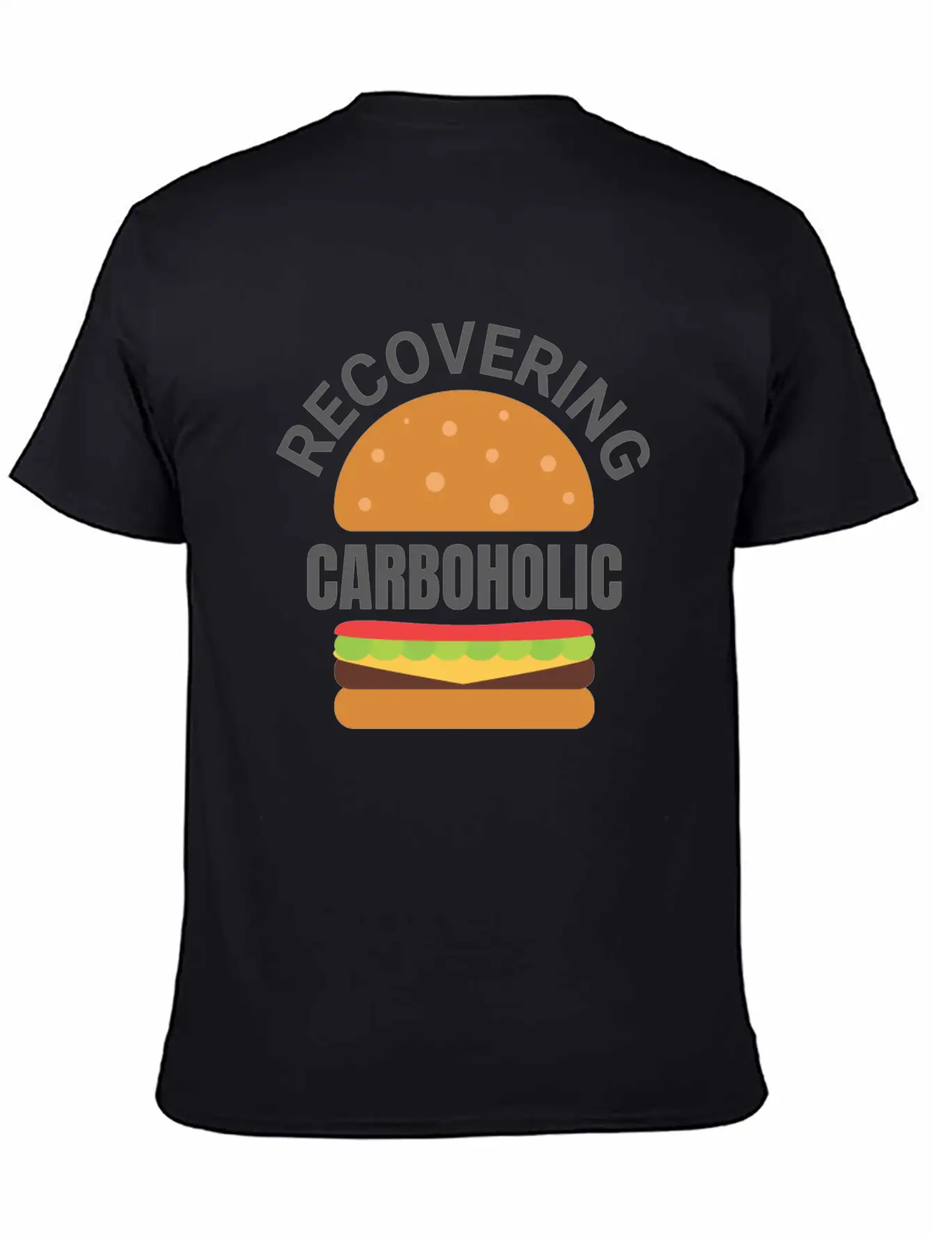 Recovering Carboholic Funny LowCarb Keto Diet Gift Timeless Short Sleeve Tee – Comfy And Minimalist Design