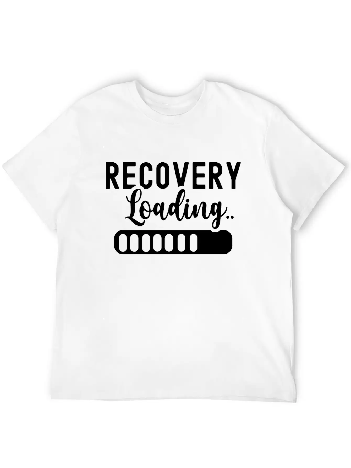 Recovery Loading Surgery Patient Recover Survivor Stylish Everyday T-Shirt – Unisex Basic Cotton Tee
