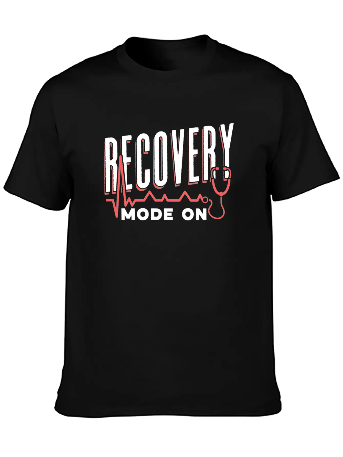 Recovery Mode On Recover Patient Survivor Surgery Timeless Short Sleeve Tee – Comfy And Minimalist Design