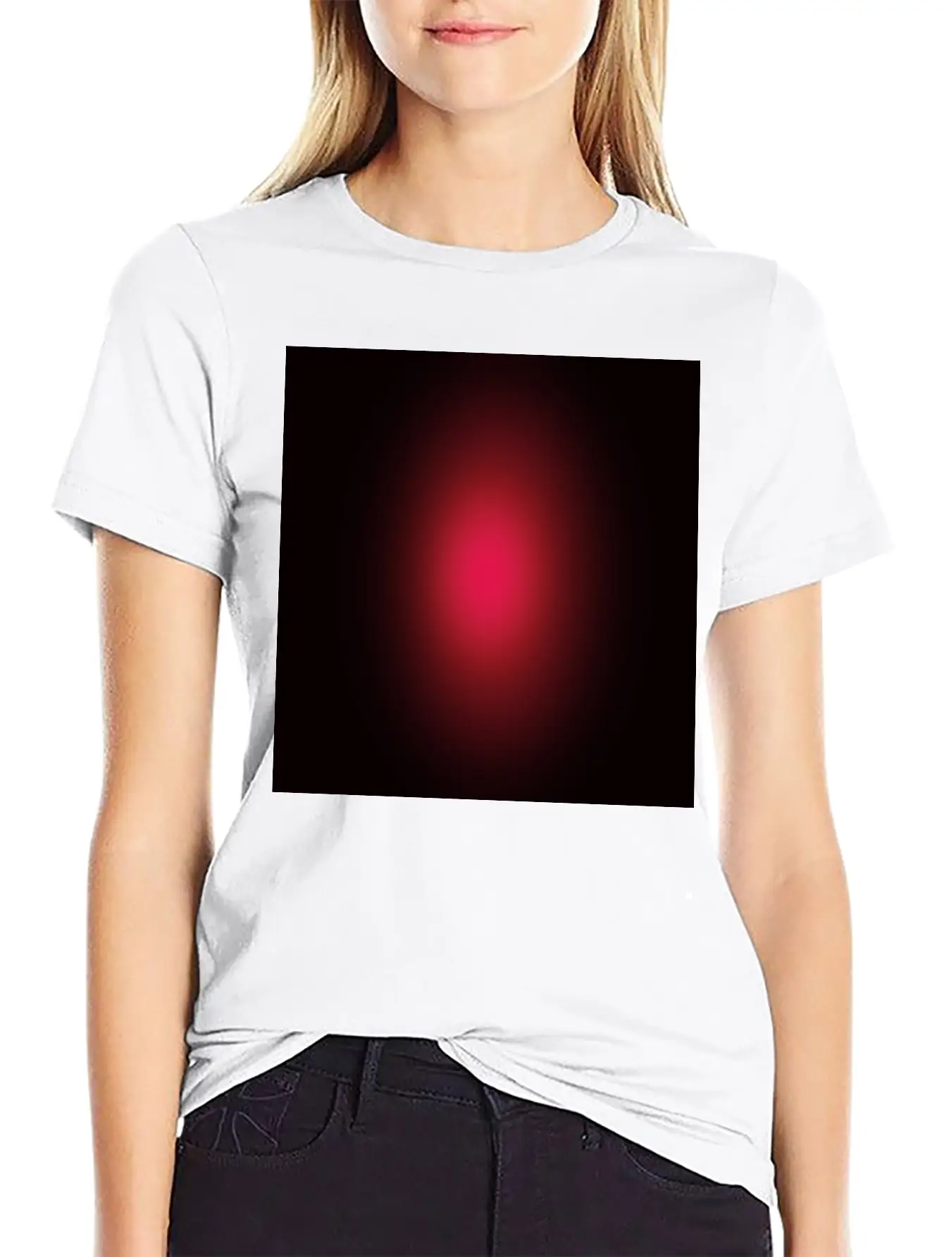 Red Fade Stylish Everyday T-Shirt – Unisex Basic Cotton Tee