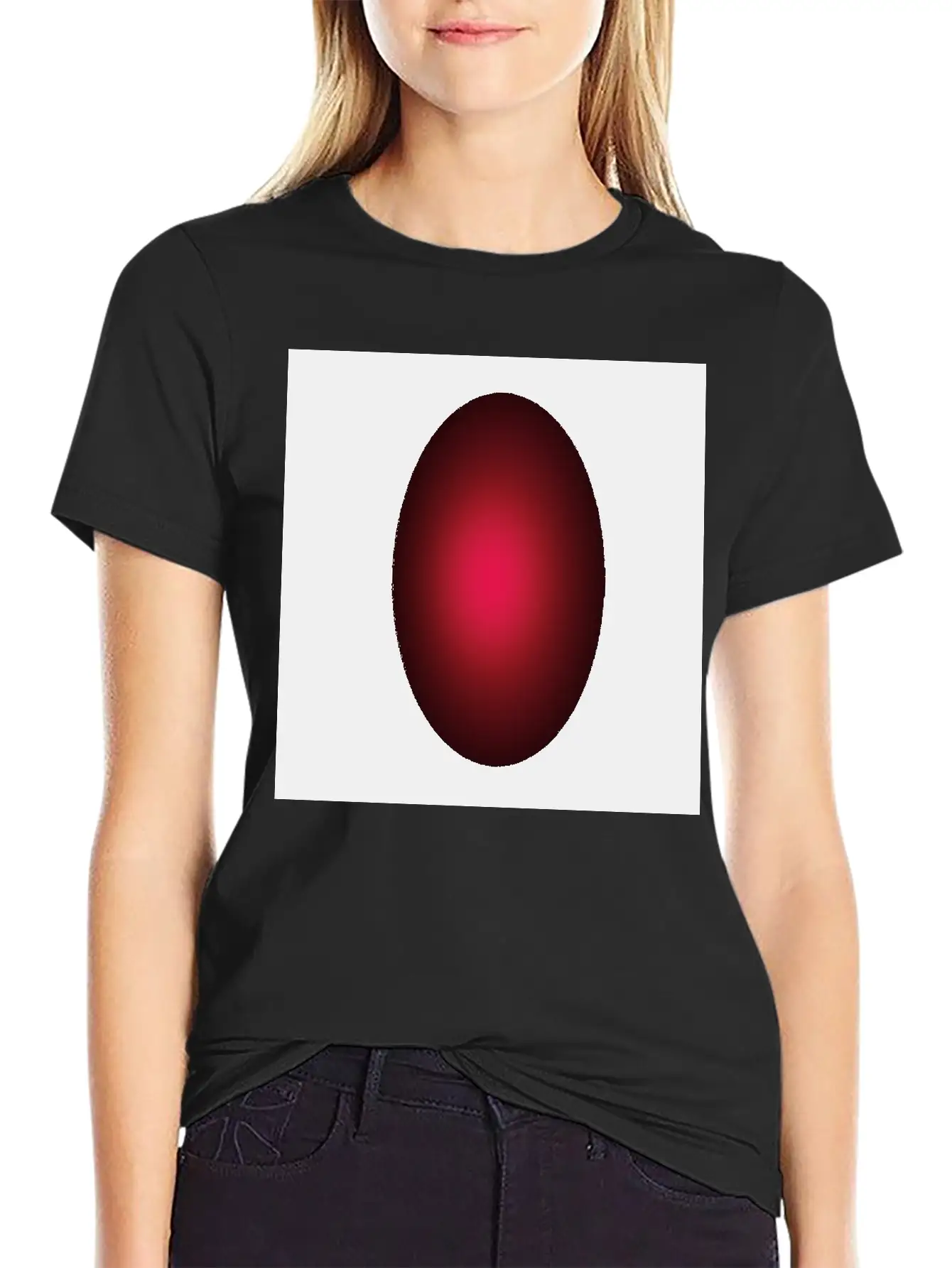 Red Fade Stylish Everyday T-Shirt – Unisex Basic Cotton Tee