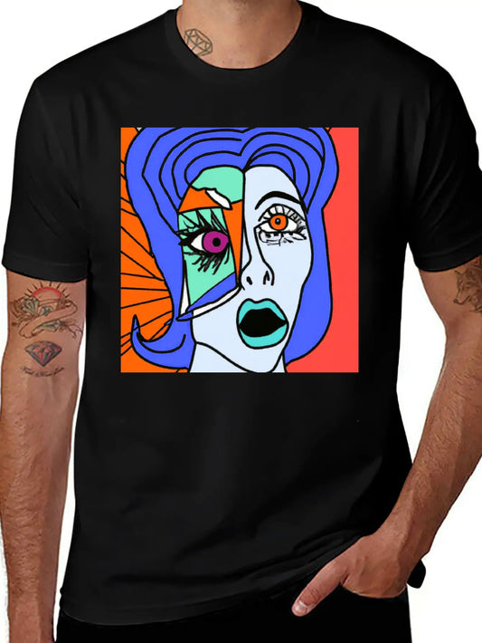 Red Lady Unisex Short Sleeve Soft Cotton T-Shirt – Casual Everyday Wear