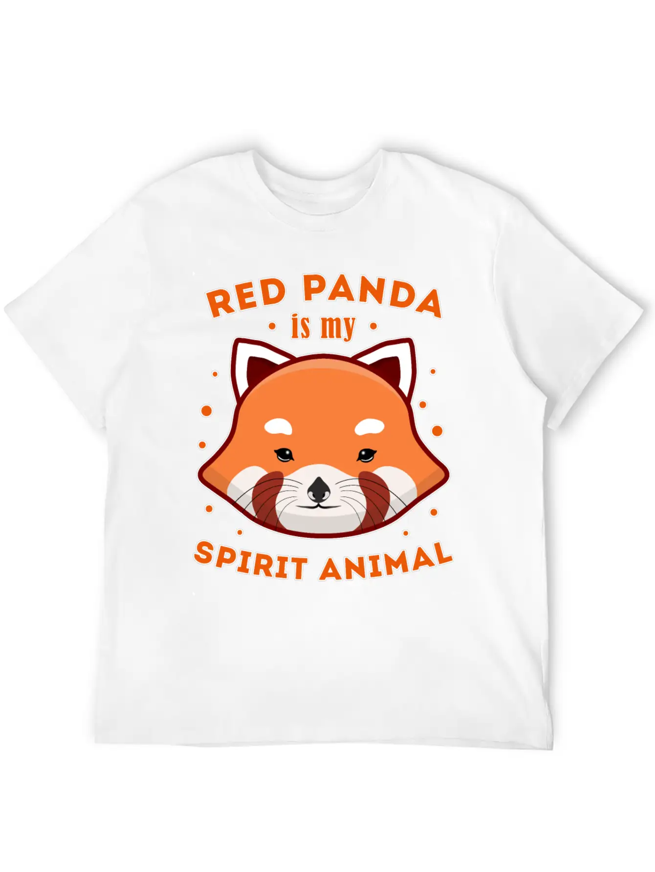 Red Panda Is My Spirit Animal Timeless Short Sleeve Tee – Comfy And Minimalist Design