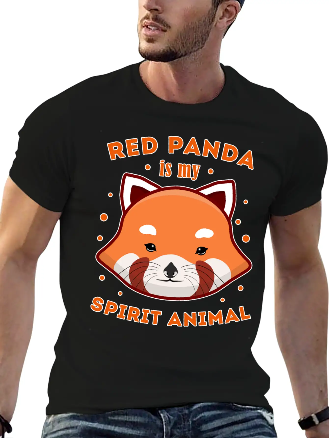 Red Panda Is My Spirit Animal Timeless Short Sleeve Tee – Comfy And Minimalist Design