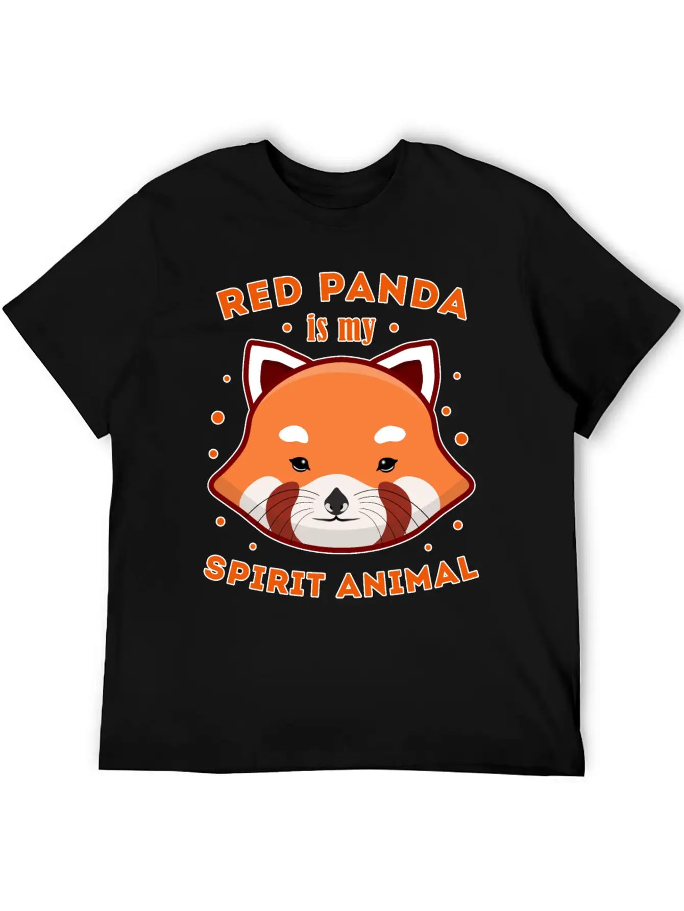 Red Panda Is My Spirit Animal Timeless Short Sleeve Tee – Comfy And Minimalist Design