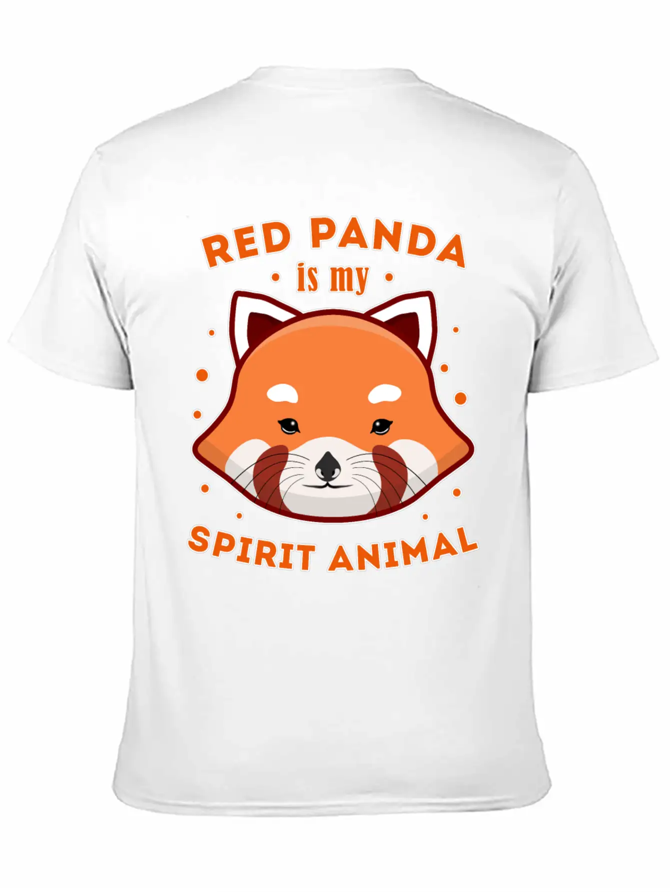 Red Panda Is My Spirit Animal Timeless Short Sleeve Tee – Comfy And Minimalist Design