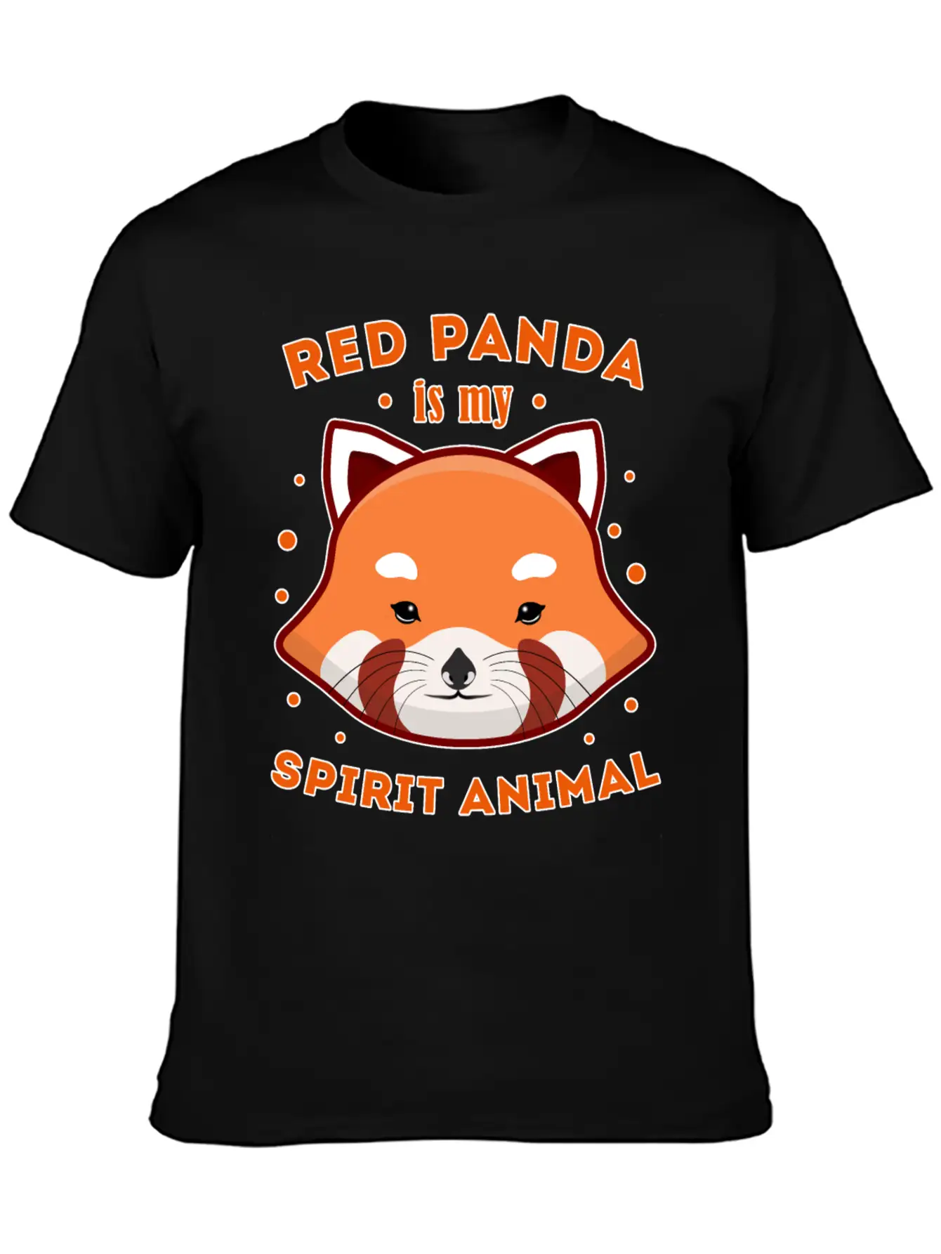 Red Panda Is My Spirit Animal Timeless Short Sleeve Tee – Comfy And Minimalist Design