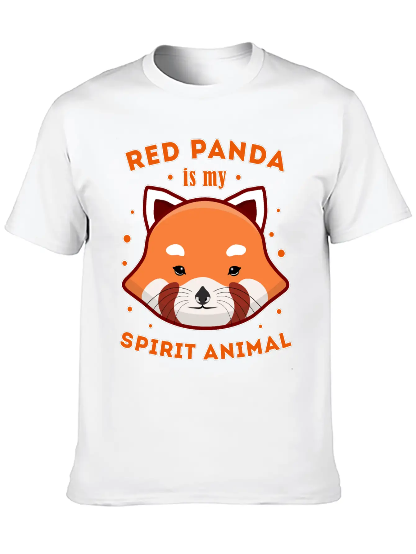 Red Panda Is My Spirit Animal Timeless Short Sleeve Tee – Comfy And Minimalist Design