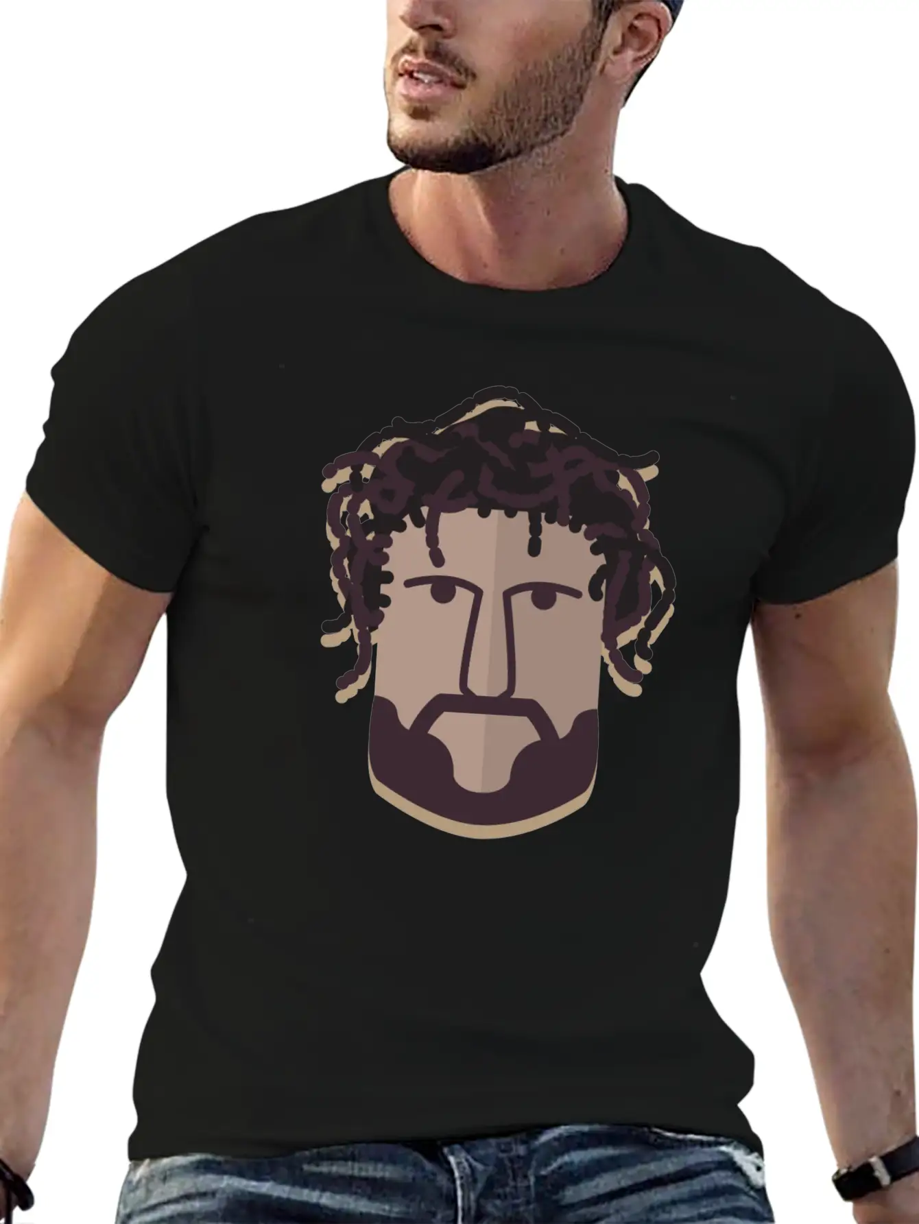 Reggae Face 81 F Timeless Short Sleeve Tee – Comfy And Minimalist Design