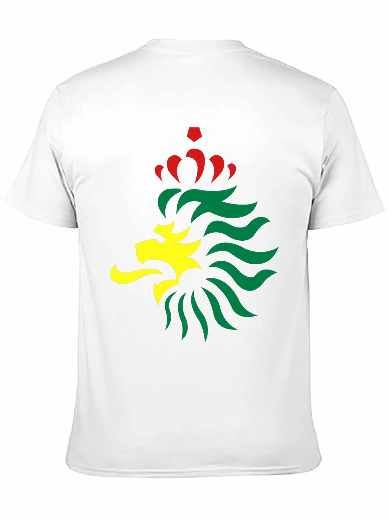 Reggae Lion King Crown 3c Essential Unisex Summer Tee – Soft Cotton Casual Fit