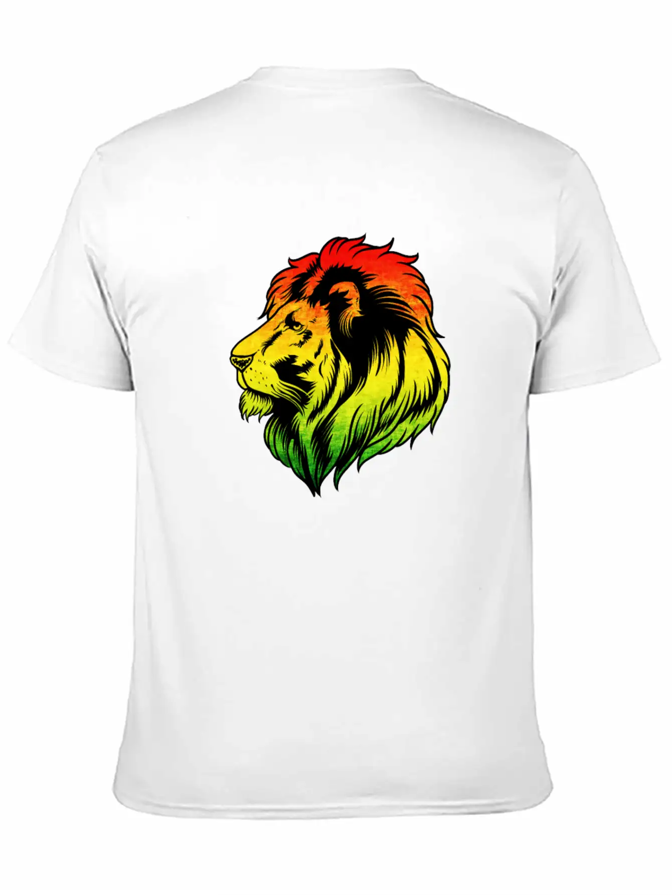 Reggae Music Lion Jamaican Flag Rasta Rastafari Comfortable Minimalist Graphic Tee – Summer Style Essential