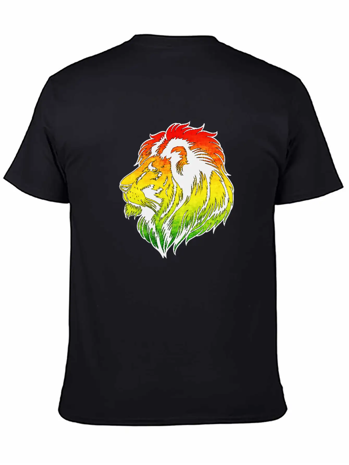 Reggae Music Lion Jamaican Flag Rasta Rastafari Comfortable Minimalist Graphic Tee – Summer Style Essential