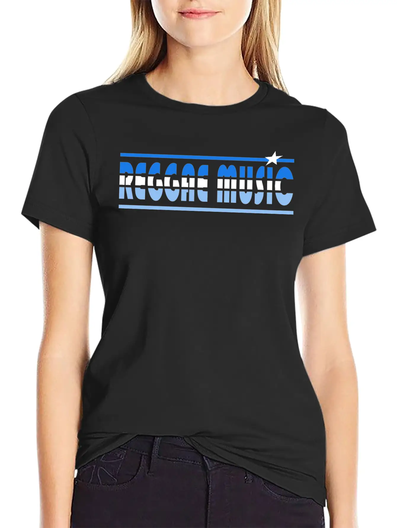 Reggae Music Retro Unisex Short Sleeve Soft Cotton T-Shirt – Casual Everyday Wear