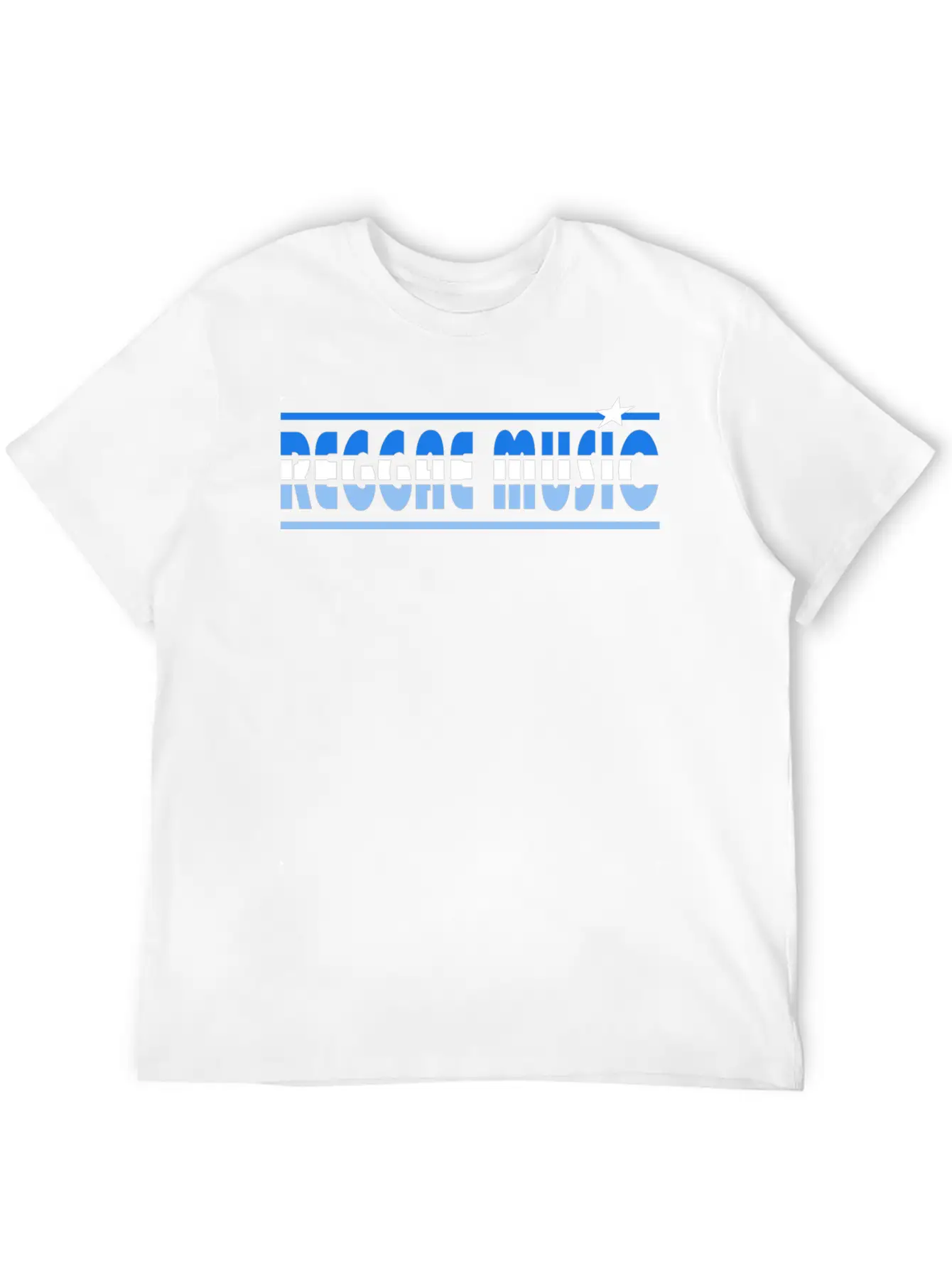 Reggae Music Retro Unisex Short Sleeve Soft Cotton T-Shirt – Casual Everyday Wear