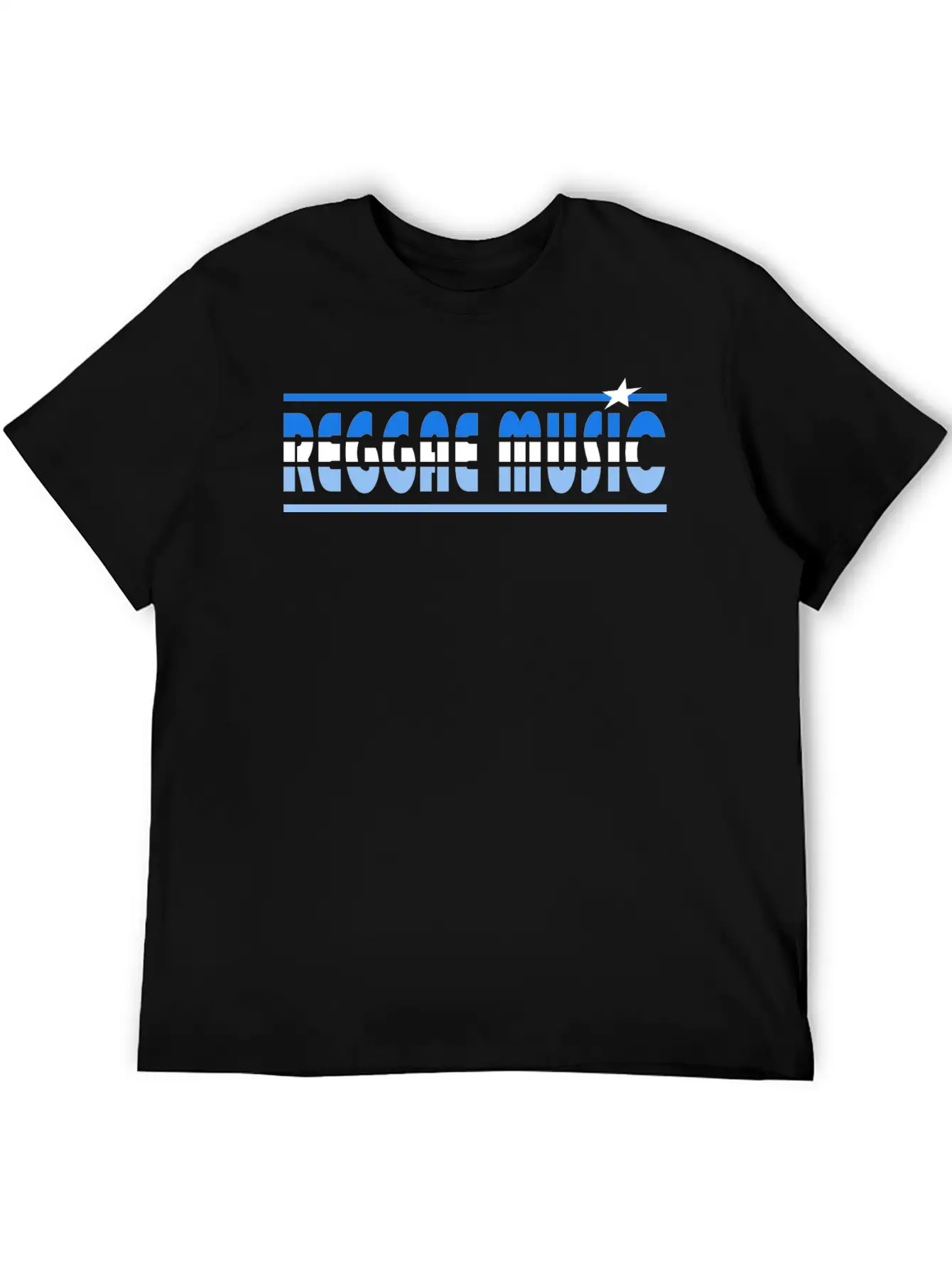 Reggae Music Retro Unisex Short Sleeve Soft Cotton T-Shirt – Casual Everyday Wear