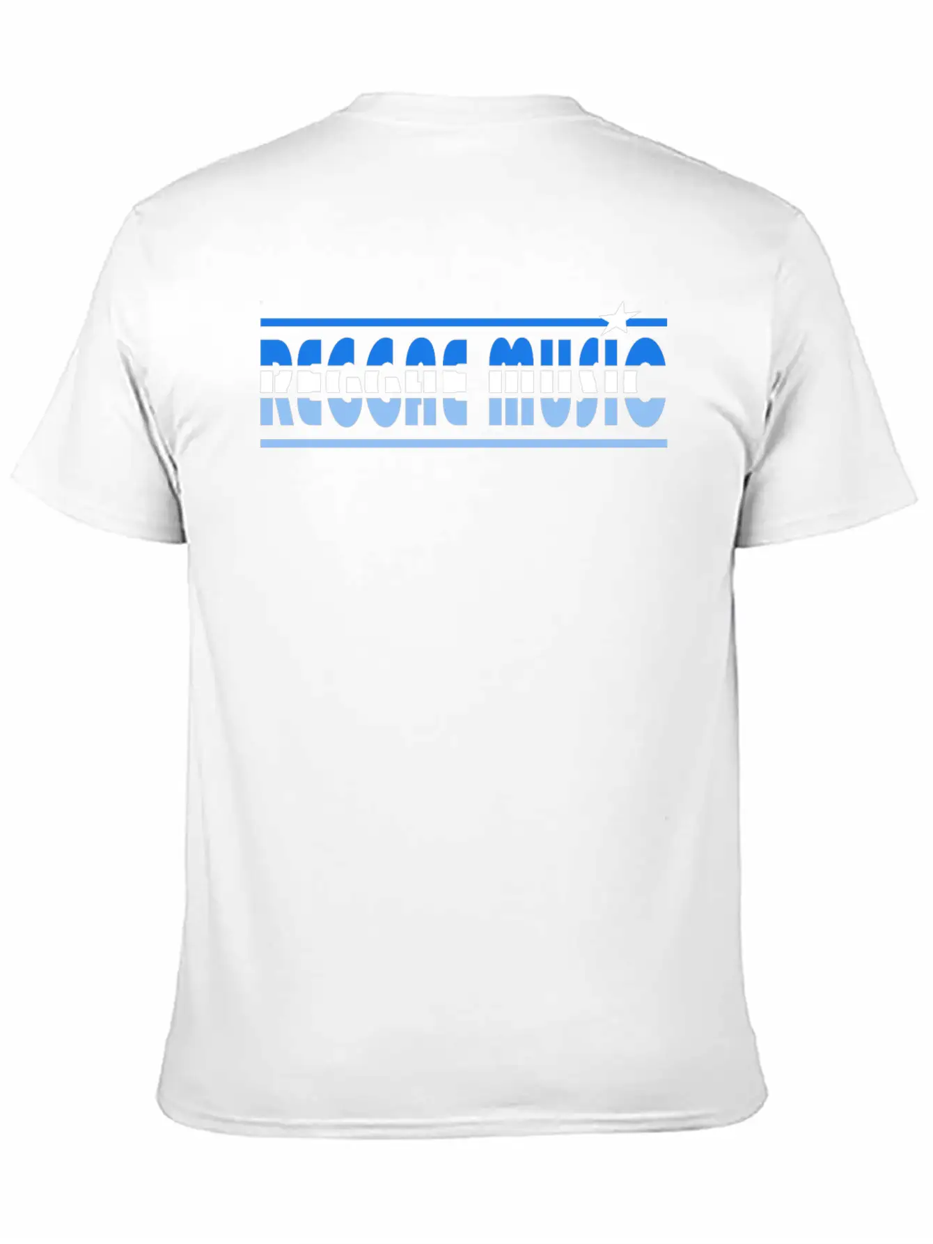 Reggae Music Retro Unisex Short Sleeve Soft Cotton T-Shirt – Casual Everyday Wear