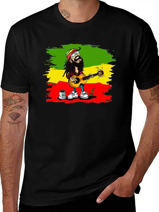 Reggae Rocker Stylish Everyday T-Shirt – Unisex Basic Cotton Tee
