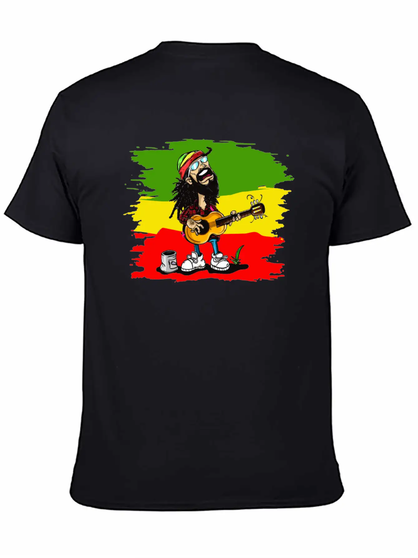 Reggae Rocker Stylish Everyday T-Shirt – Unisex Basic Cotton Tee