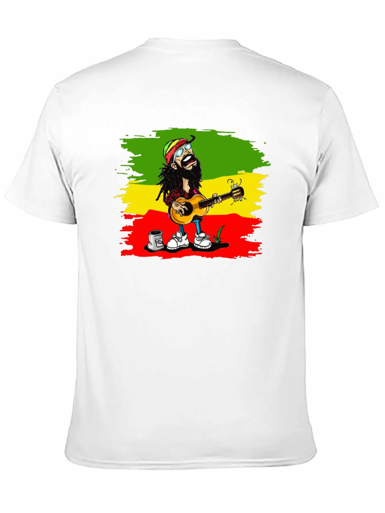 Reggae Rocker Stylish Everyday T-Shirt – Unisex Basic Cotton Tee