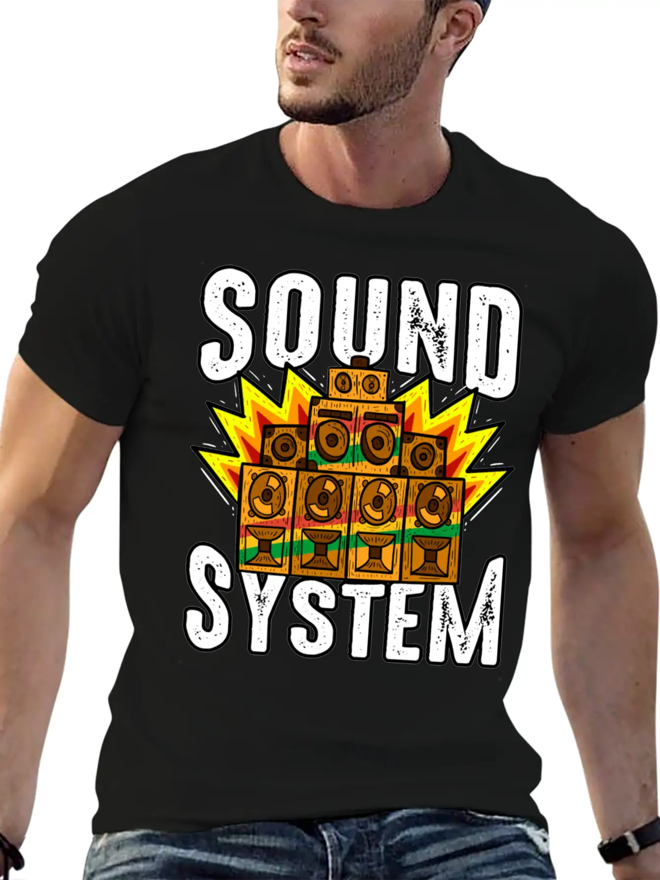 Reggae Soundsystem Dub Timeless Short Sleeve Tee – Comfy And Minimalist Design